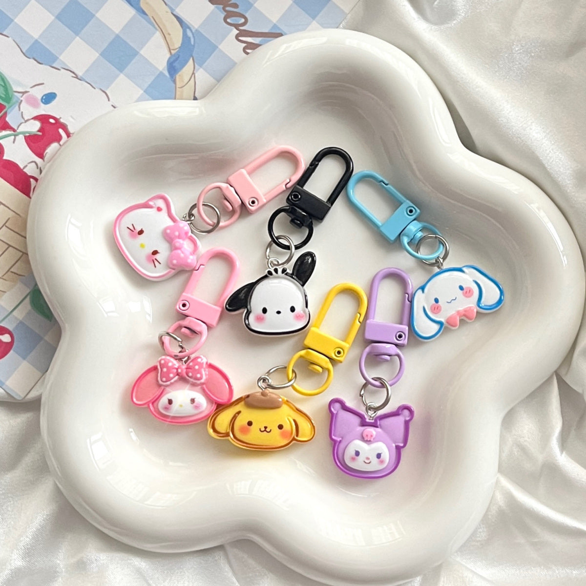 Colorful Sanrio Friends Charm