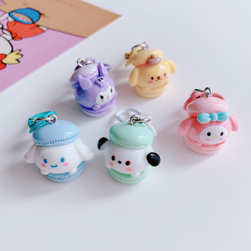 Sanrio Sweet Macaron Charm Set