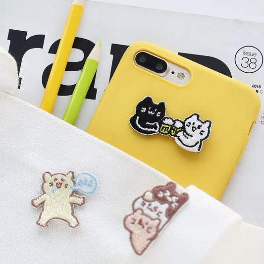 Meow and Mingle Iron-On Patch