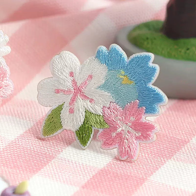 Sakura Theme Iron-On Patch
