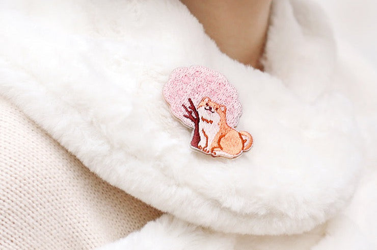 Sakura Theme Iron-On Patch