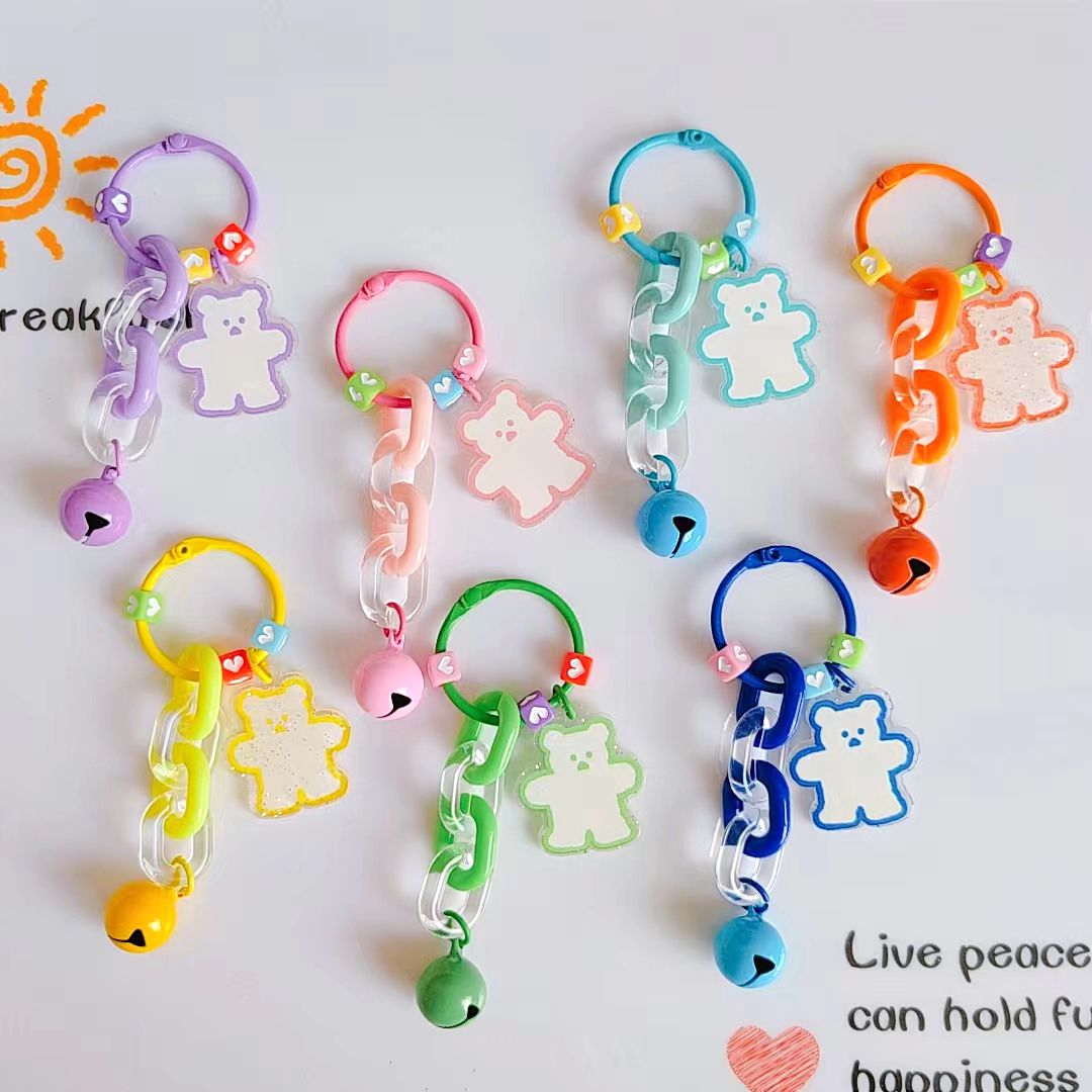 Glitter Bear Charm