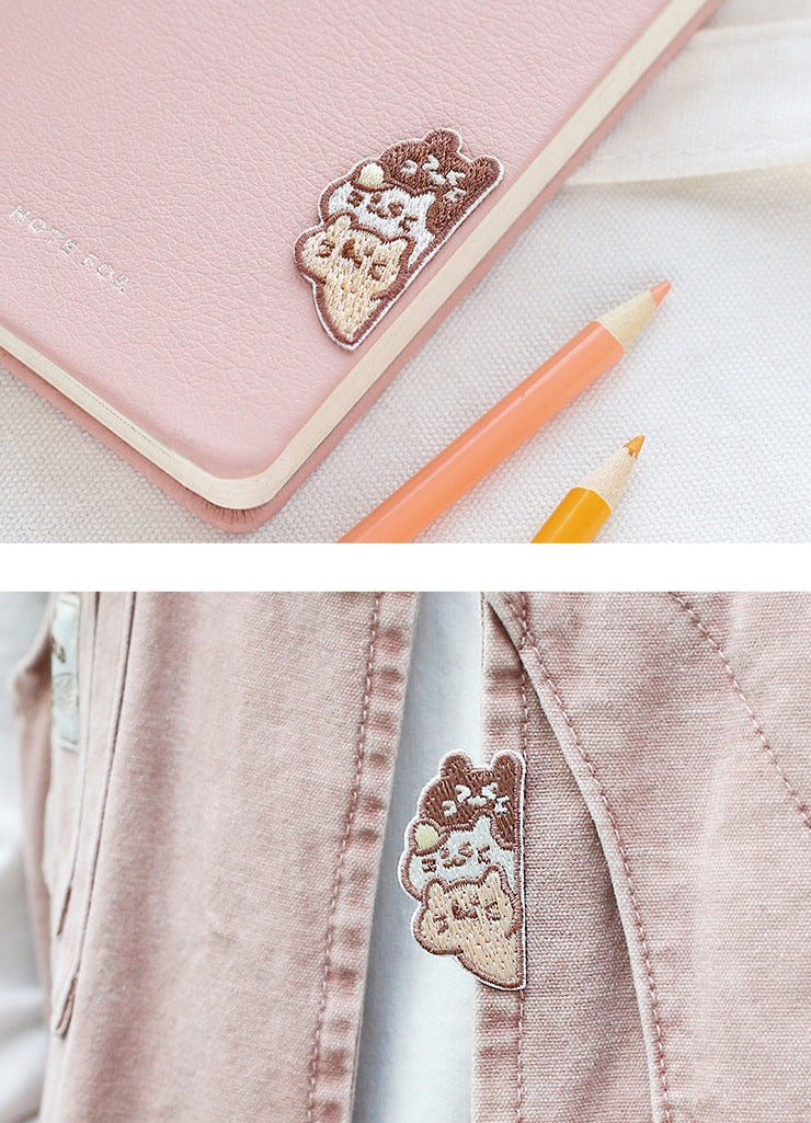 Meow and Mingle Iron-On Patch