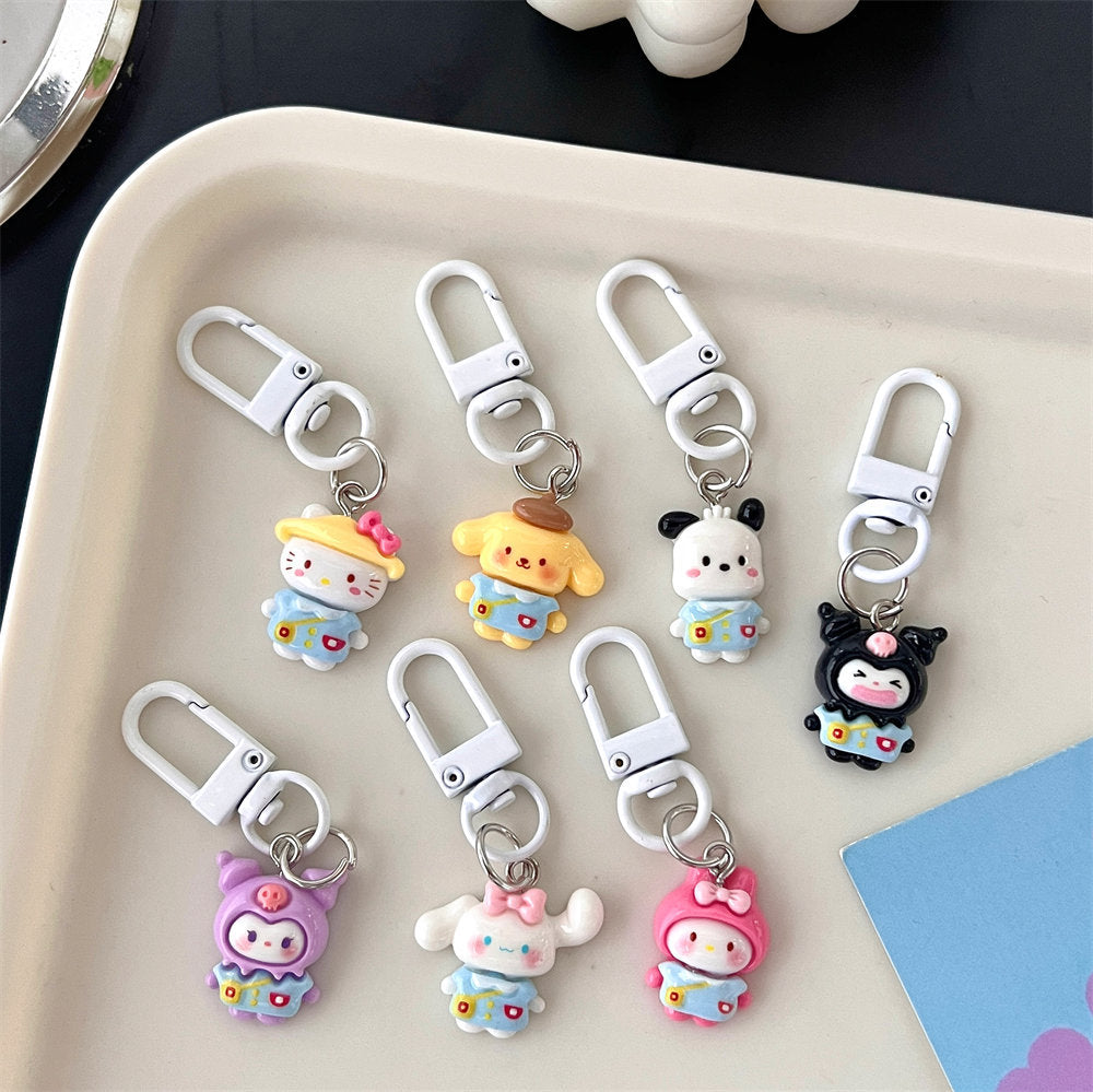 Sanrio School Days Charm Set