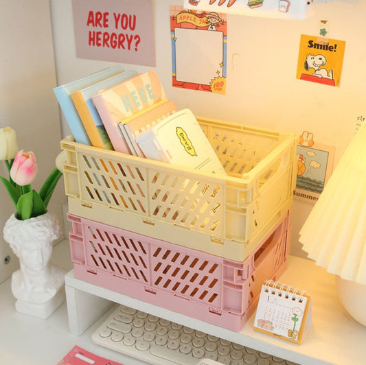 Candy-Colored Storage Crates