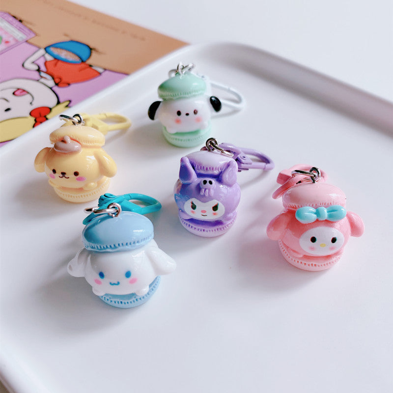 Sanrio Sweet Macaron Charm Set