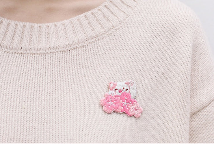 Sakura Theme Iron-On Patch