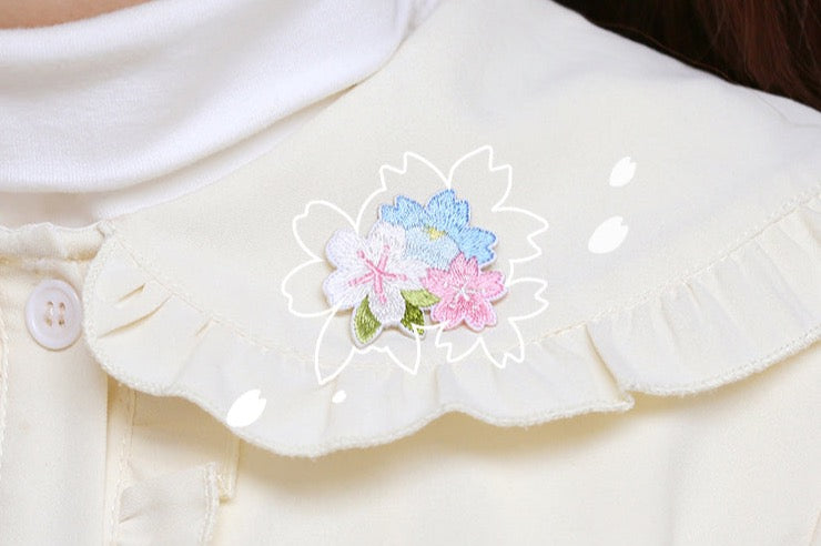 Sakura Theme Iron-On Patch