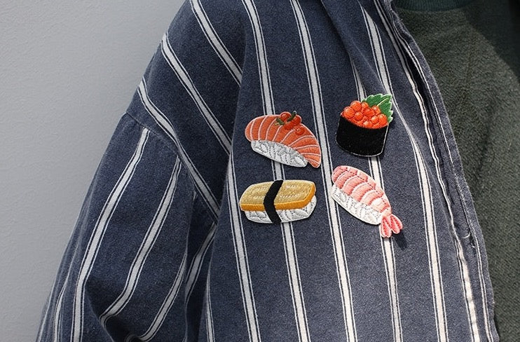 Sushi Iron-On Patch