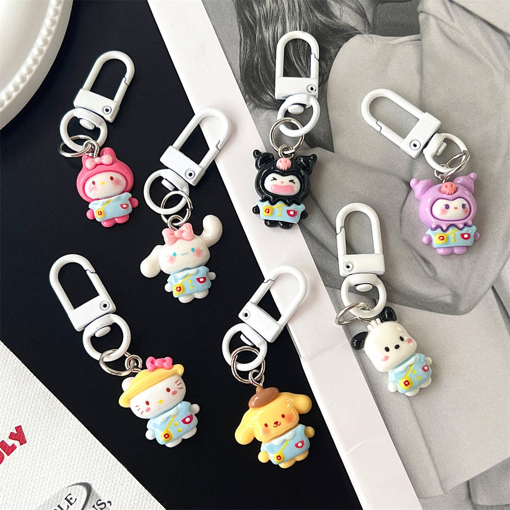 Sanrio School Days Charm Set
