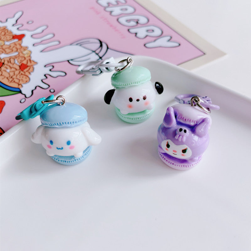 Sanrio Sweet Macaron Charm Set