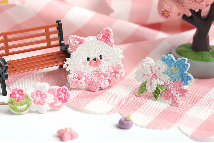 Sakura Theme Iron-On Patch