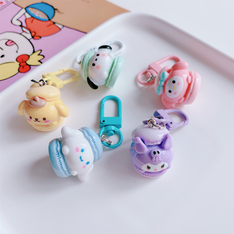 Sanrio Sweet Macaron Charm Set