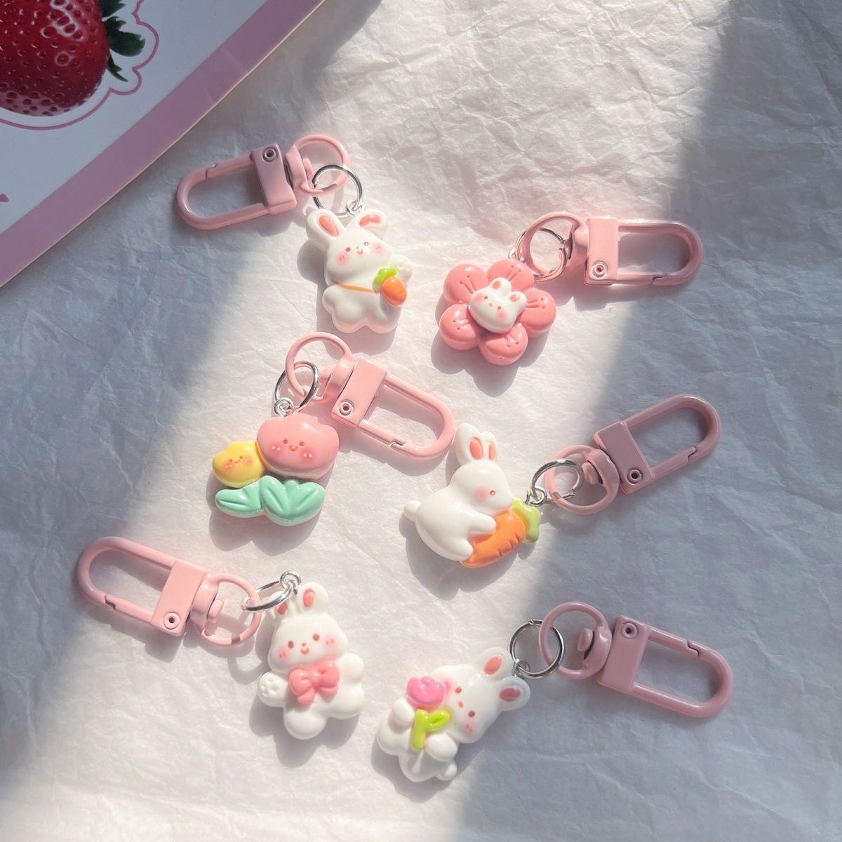 Spring Bunny Fun Outing Charm