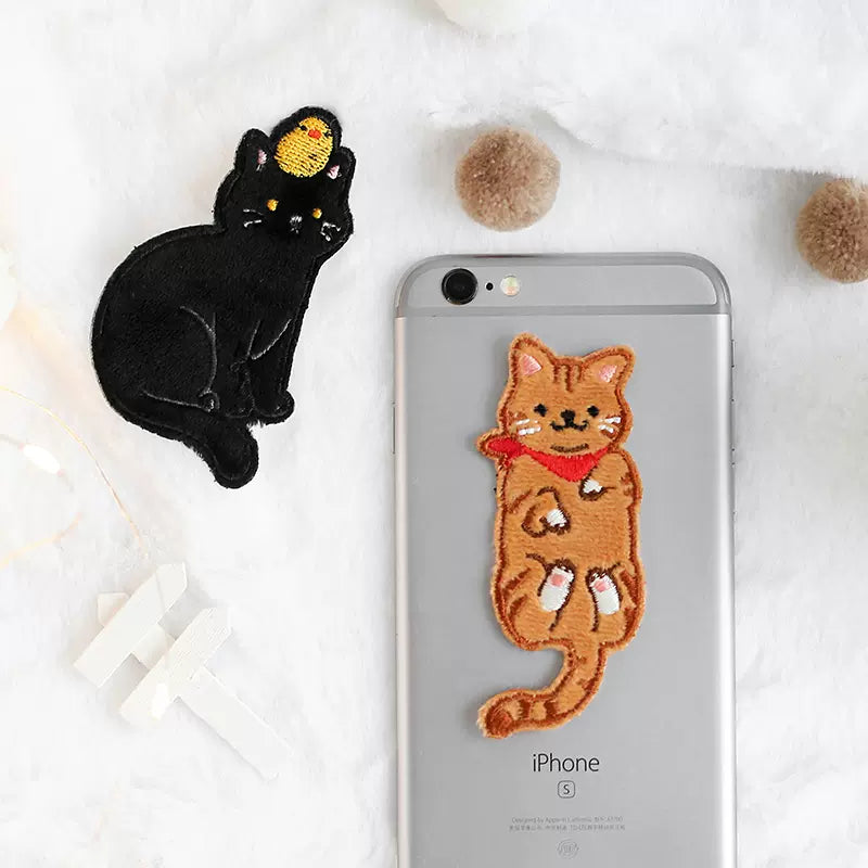 Purrfect Playtime Iron-On Patch
