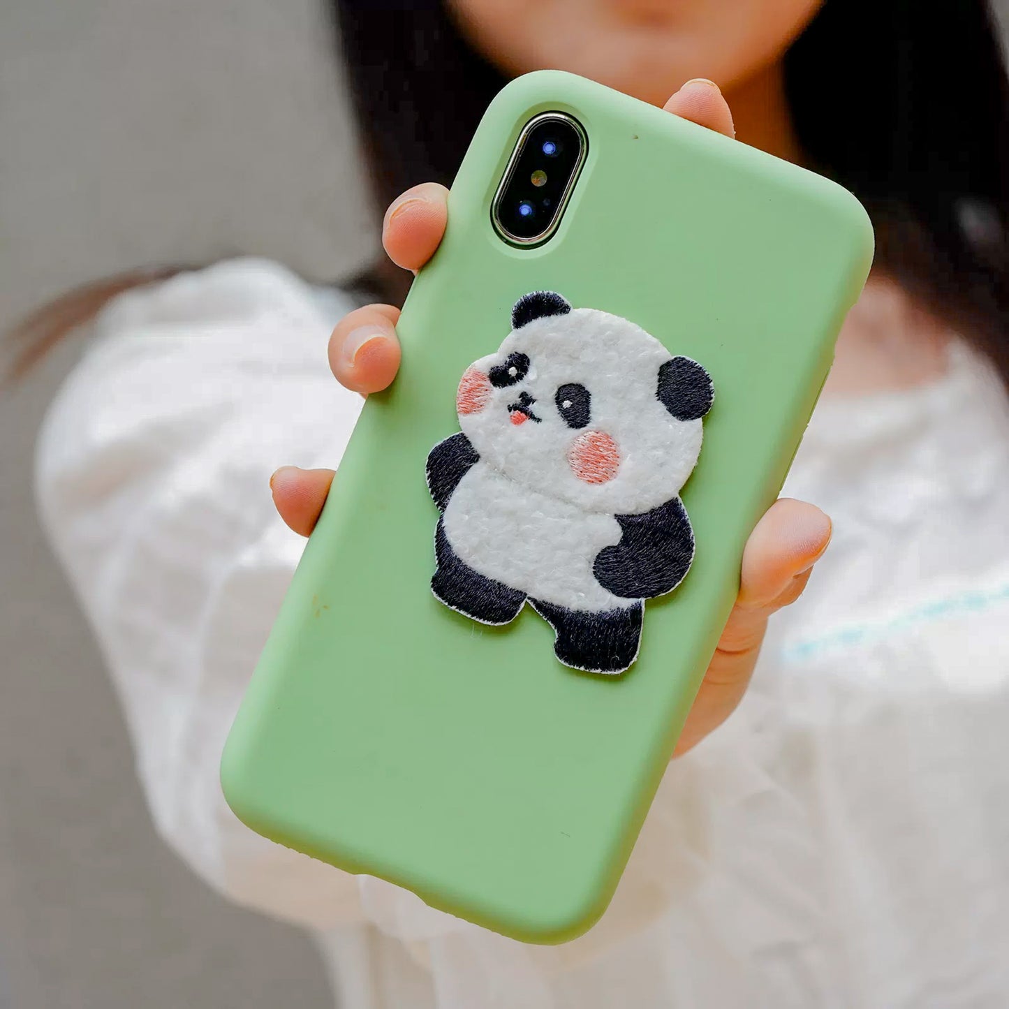 Panda Iron-On Patch