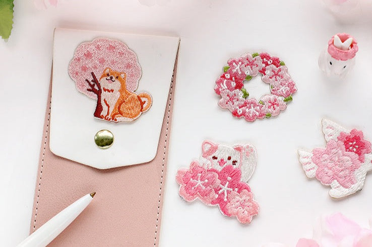 Sakura Theme Iron-On Patch