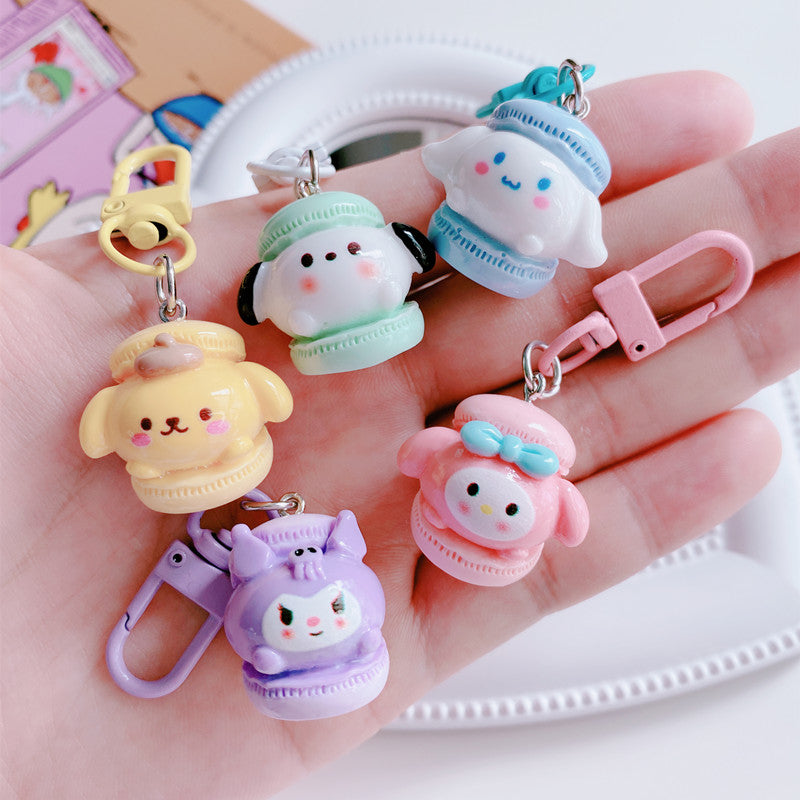 Sanrio Sweet Macaron Charm Set