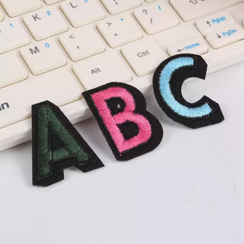Alphabets (caps) Iron-On Patch
