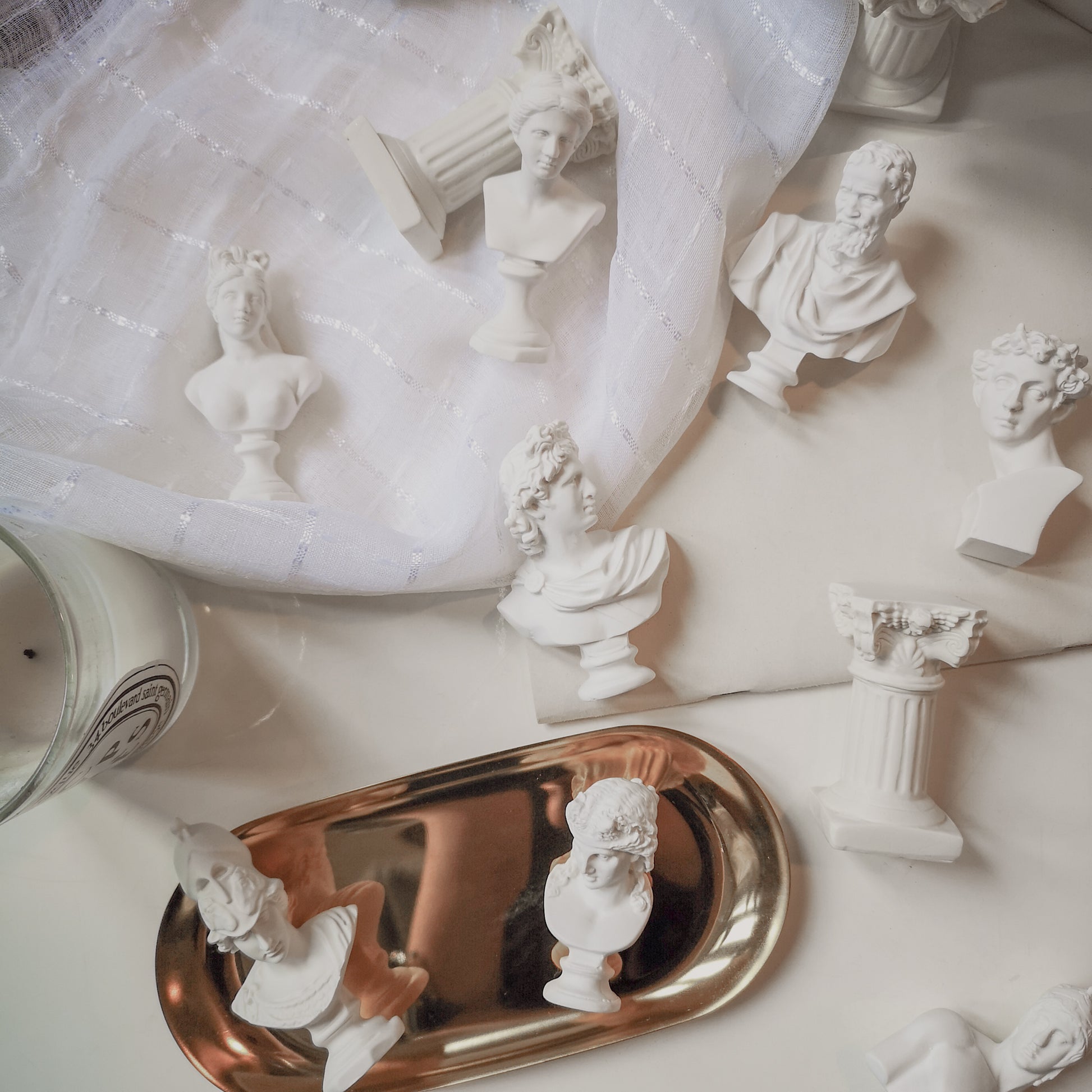 Mini Greek Statues