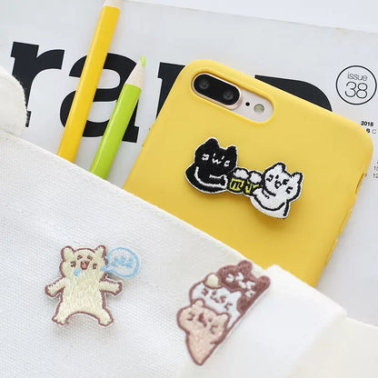 Meow and Mingle Iron-On Patch