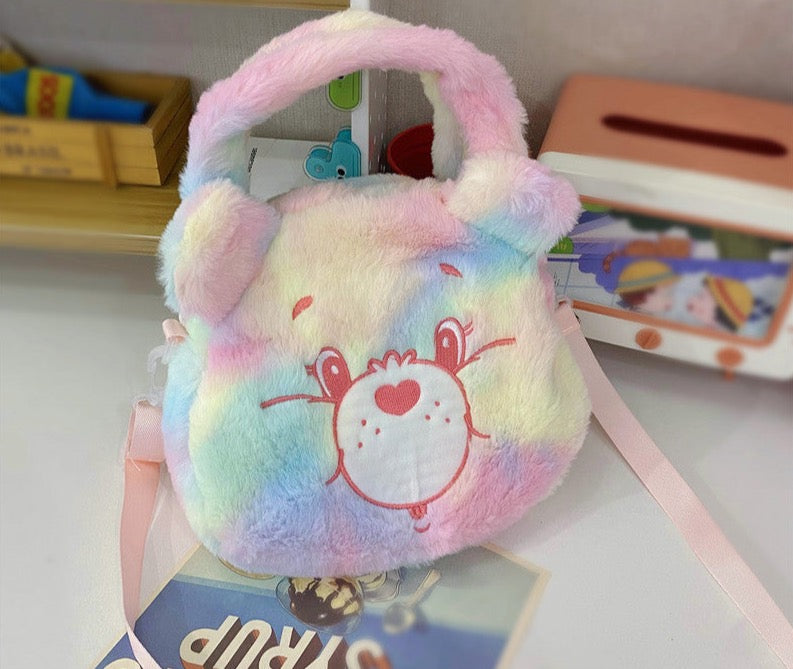 [Preorder] Care Bear Fluffy Bag 🐻