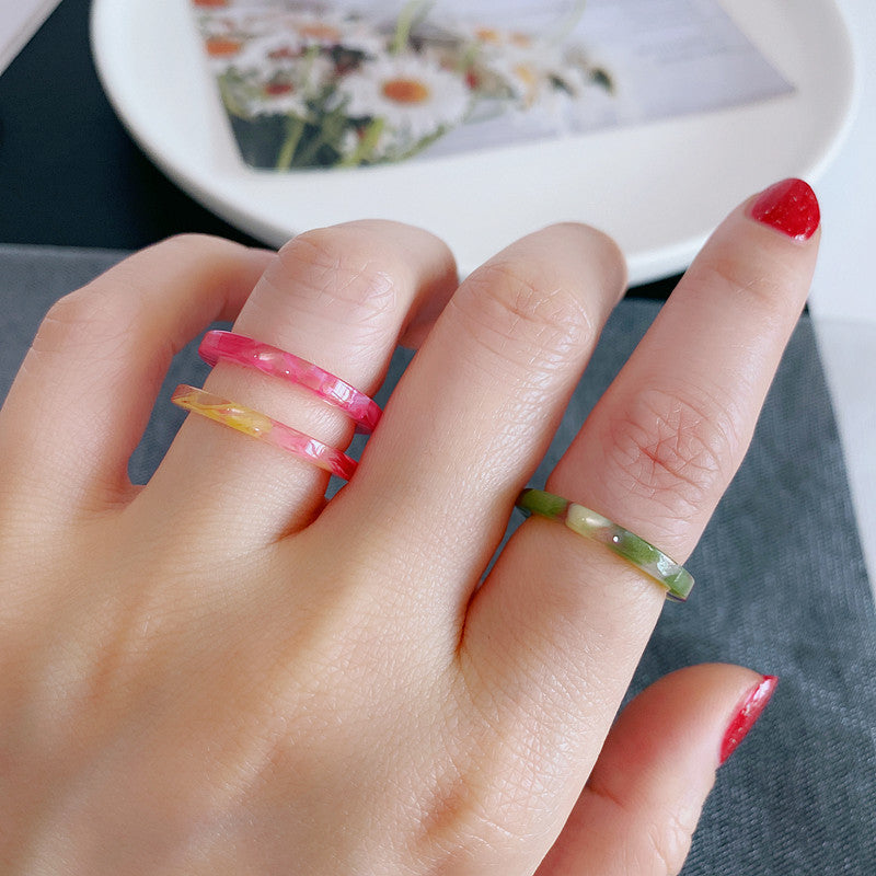 Chic Gradient Tone Ring