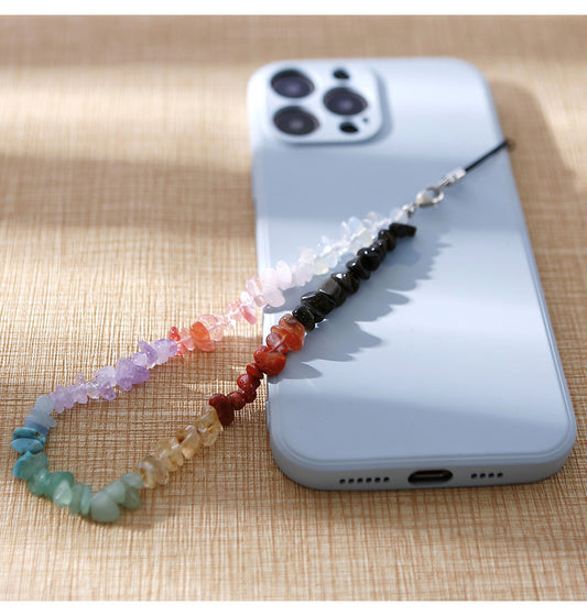 Crystal Quartz Phone Strap