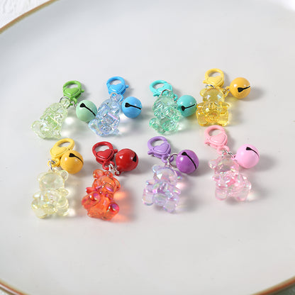 Crystal Bear Charm