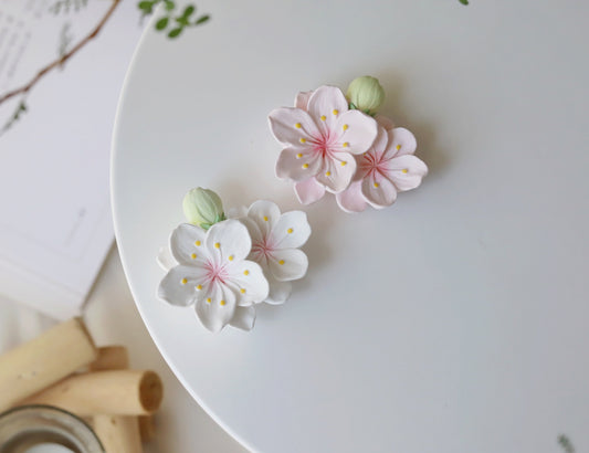 Peach Blossom Car Air Freshener Clip
